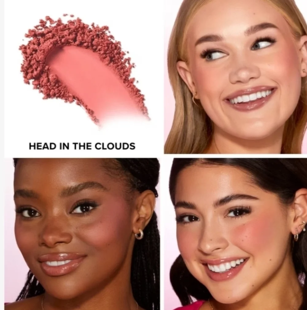 Too Faced Peachy Pink Blush - Radiant Coral Cheek Color - Picture 3 of 8